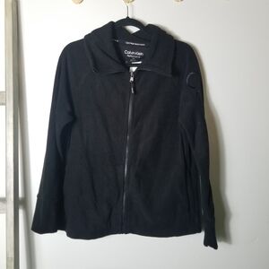 NWT CALVIN KLEIN PERFORMANCE BLACK FLEECE JACKET SIZE LARGE